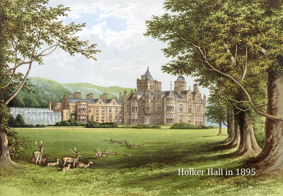 Holker Hall in 1895