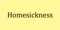 Homesickness button